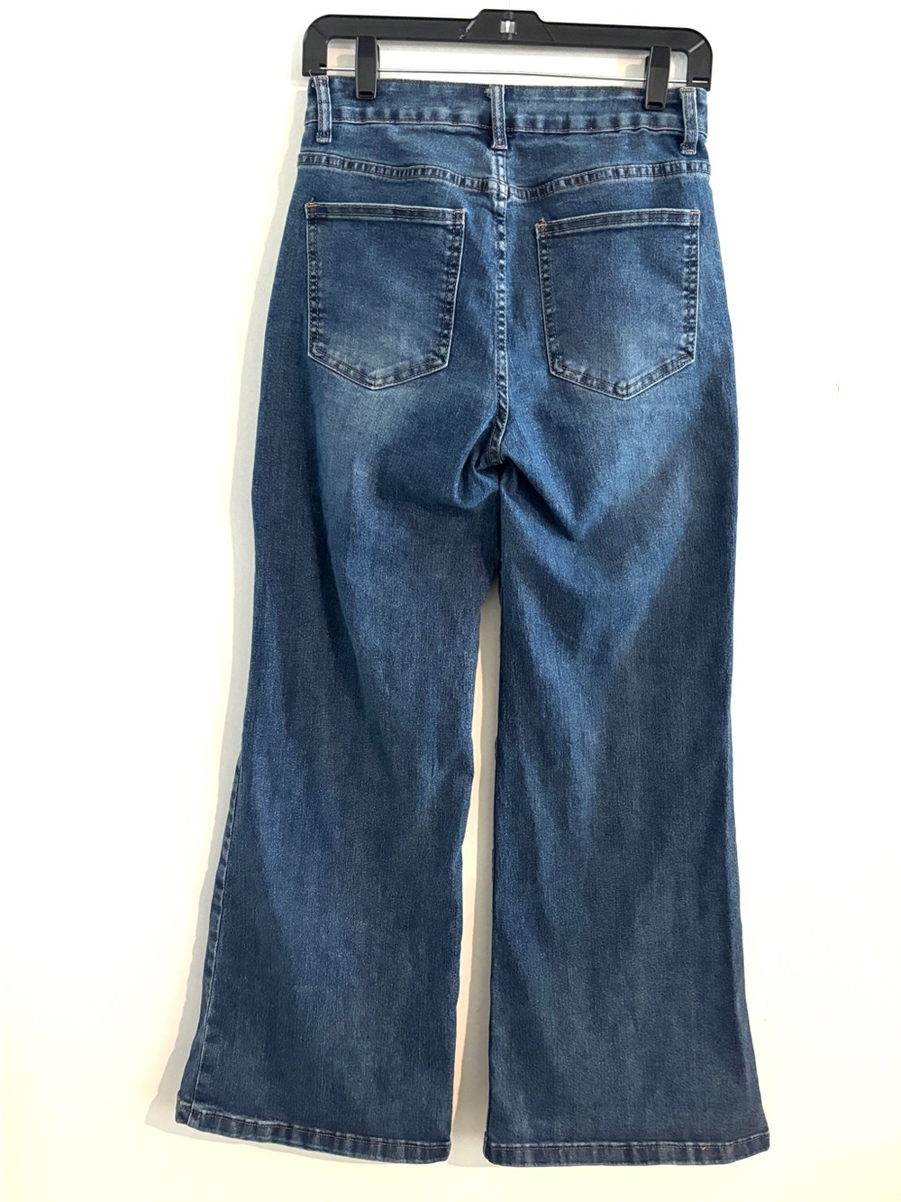 🌺Dazy Size L Women's Wide Leg Blue Denim Jeans 28/29”